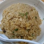 極麺 青二犀 - 焼き飯大盛り500円