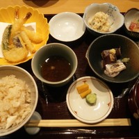 稲荷町髙はし - 天ぷら盛りとお造り膳