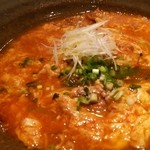 味のがんこ炎 - 炎辛カルビラーメン 680円
