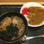 うちそば - カレーセット・500円