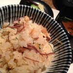 日本料理 波勢 - 鯛の炊き込みご飯