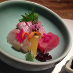 日本料理 波勢 - 季節の鮮魚(まぐろ、かんぱち他)