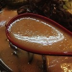 ひげ坊主 - H.27.12.13.昼 スープリフト(みそとんこつらぁめん+TPきくらげ)