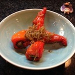 和食と地酒の店 うり坊 - H.27.12.12.夜 万願寺ジャコいため 500円