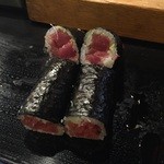 太田鮨 - 最後は巻物で。４種類から１種類チョイス。