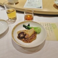 南園 - 再々訪：二種茸と豚挽肉のあんかけ