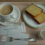 PANORAMA - 手作りパウンドケーキ＆ホットコーヒー550円