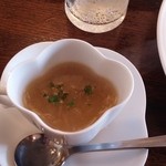 ピオッポ - ランチ・オニオンスープ：濃厚！