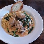 ピオッポ - らんち・牡蠣のトマトクリームソース