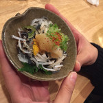 名駅立呑 おお島 - ふぐ皮ポン酢