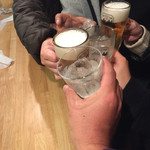 名駅立呑 おお島 - ４次会の乾杯♪