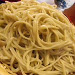 穣庵 - 標準的な太さか・・