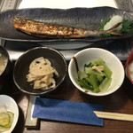 豊久 - サンマの明太漬定食 ¥700