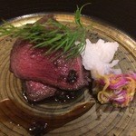 お肉料理（エゾシカ）