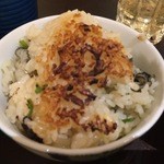 主計町お料理 いち凛 - 牡蠣ごはん（おこげ付）