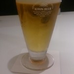 韓の旬 菜彩 - ランチビール