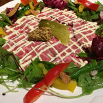 マダン - 料理写真:国産牛のカルパッチョ