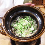 栞庵 やましろ - ムカゴと生姜ご飯