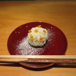 日本料理 幸庵 - 百合根のキントン