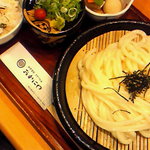Okaniwa - ざる定食(かやくご飯)￥750
