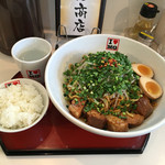 まるぎん商店 - ニラそば 