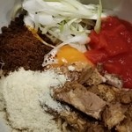 らぁめん家 有坂 - 【H27.10.11】「期間限定！！ まぜそば６５０円」。