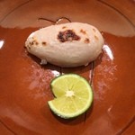 日本料理 太月 - 河豚白子焼