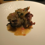 エクアトゥール - 27年12月　鼈炭火焼、ローズマリー、ケッパー、じゃが芋ピューレ