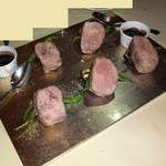 バンケット - 豚肩ロースの真空低温調理　赤ワインソース