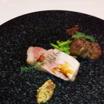 レストラン ラ・フロレゾン・ドゥ・タケウチ - 豚肉料理2種