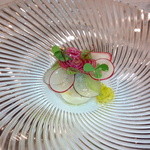 レストラン ラ・フロレゾン・ドゥ・タケウチ - こんさいが花のよう