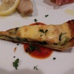 キッチン ラテール - ツナとほうれん草のキッシュ