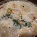 キッチン ラテール - 野菜色々とブルーチーズグラタン　アップ