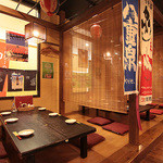 南風花 - ゆったりできるお座敷席。