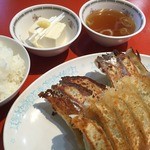 餃子の宮 でんでん - ♪ダブルセット¥700