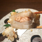 龢 - H27.12.10 秋鮭と里芋の蓮根はさみ揚げ