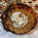 オーデリスドゥ ケンジ - 2015年11月：シューアラクレーム(\220)…裏のシュー穴