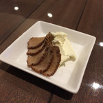 JapaneseBarKATSU - 151213 いぶりがっこクリームチーズ