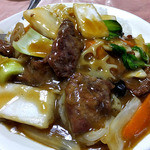 老広東 - 牛肉会飯（牛肉のうま煮かけご飯）（２０１５年１２月）