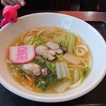 Tokutoku - ゆず風味の牡蠣うどん　929円（税込）