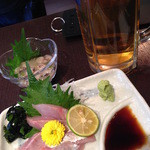 ホッケのお造り！