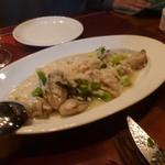 オステリア ブッコ - カキのリゾット