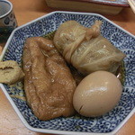 おでん庄助 - 薄揚げ・玉子・ロールキャベツ