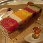 酸味と香り　季節野菜の煮こごり