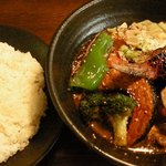 一文字カリー店 - チキンベジタブル　スープカレー
