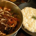 一文字カリー店 - エビとヤサイ　ルーカレー