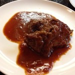 和食と地酒の店 うり坊 - H.27.8.14.夜 煮込みハンバーグ