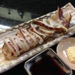 和食と地酒の店 うり坊 - H.27.8.14.夜 けんさき(大)塩焼 1,200円