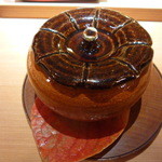 祇園 にしかわ - 柿の器には。。