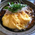 シンガポール シーフードリパブリック - ふかひれ　卵丼